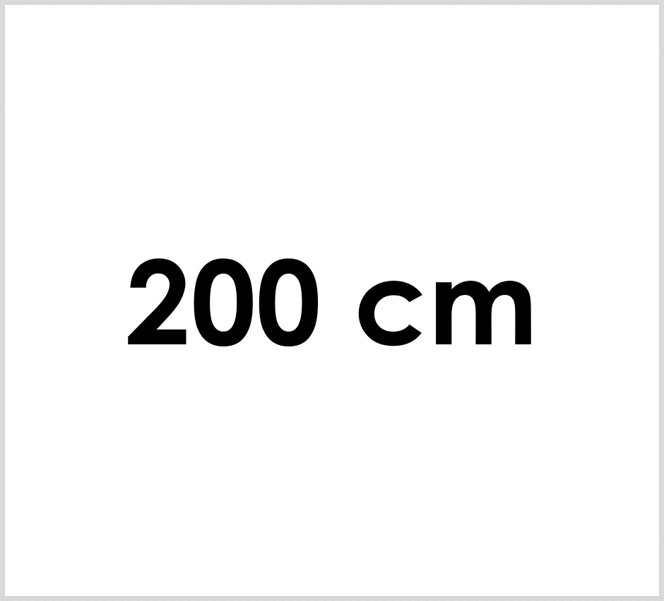 200 cm